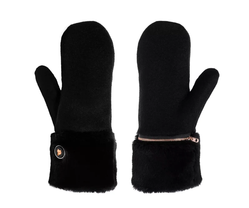 Vulpés Mercury - Premium Heated Mittens | Made in Italy | Natural Wool