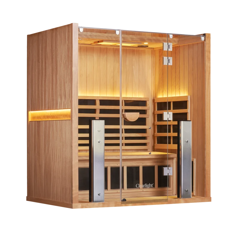 Sanctuary 3 Person Sauna | Okoume Pro | EU Plug