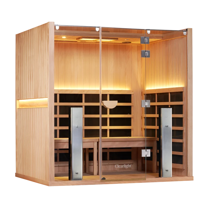 Sanctuary Yoga 4 Person Sauna | Okoume Pro | EU Plug
